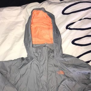 The North Face rain jacket